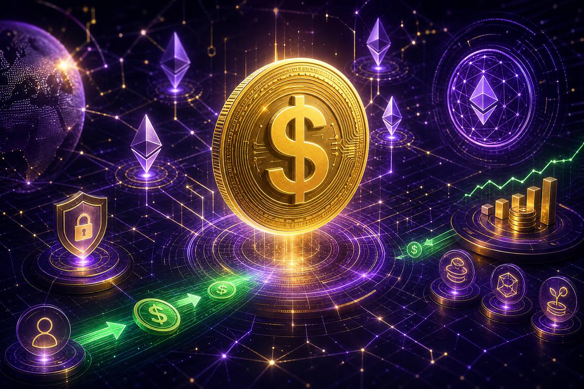 USDT 稳定币 视觉展示